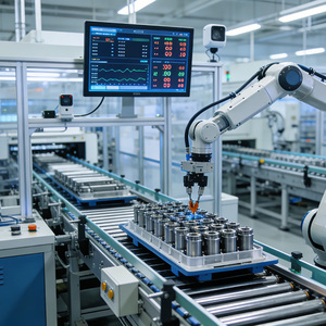 Pantalla de Visualización de Datos Industrial LED para Fábrica, Panel de Control 16:<span class=keywords><strong>9</strong></span> con Pantalla Capacitiva, Compatible con CMS/<span class=keywords><strong>MES</strong></span>/ERP, en Tiempo Real - Product Image 1