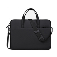 Sac d'ordinateur portable en nylon durable 13 "14" 15 "pouces personnalisé étanche mallette étui de protection souple style simple