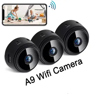 Online Wifi Video kaydedici mobil bağlantı kablosuz Ip araba ev Cctv güvenlik ağı Mini kamera De gözetim Sans Fil