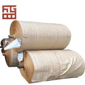 聚丙烯材料pp编织织物卷，用于制作散装袋