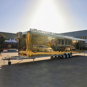 Chammp รถขายอาหารไอติมรถลากอาหารบนถนนรถขายพิซซ่ารถลากมีอุปกรณ์ครบครันออกแบบได้ตามต้องการ - Product Image 5