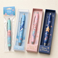 Stylo bille personnalisé imprimé anime, OEM, transfert thermique couleur, personnage Kawaii, stylo promotionnel pour merchandising anime