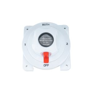 Interrupteur d'alimentation pour systèmes électriques de camping-car, commande double moteur 6-36V avec position arrêt, pour bateaux et camping-cars - Product Image 1