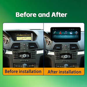 Pour Mercedes-Benz Classe E W207 NTG 4.0/4.5/5.0 UIS8581 10.25 pouces/12.3 pouces Écran de voiture Android, CarPlay multimédia <span class=keywords><strong>sans</strong></span> fil intégré <span class=keywords><strong>GPS</strong></span> - Product Image 3