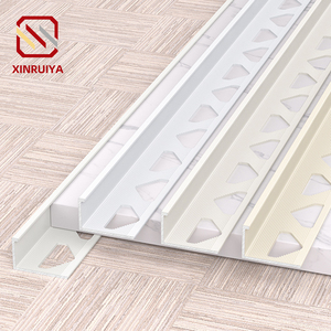 Thả vận chuyển mẫu miễn phí hiện đại kim loại nhôm hình chữ L gạch TRIM góc cho góc tường viền TRIM trực tiếp từ nhà máy - Product Image 1