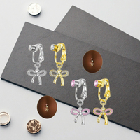 Faux nombril anneau Zircon mignon arc faux Piercing nombril bijoux Non Piercing corps bijoux Sexy femmes hommes Piercing
