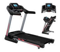 Cinta de correr para entrenamiento en casa, 2,5 HP, cinta de correr eléctrica con programa de ejercicio automático, máquina caminadora