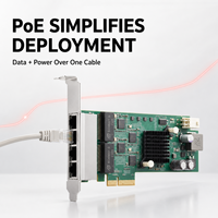 Tarjeta PCI Express ADLINK PCIe-GIE74V de 4 Puertos GigE Vision PoE para Visión Artificial AOI - En Stock