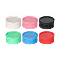 Moulin à herbes sèches biodégradable en plastique, 55 mm, 2 pièces, écologique, pour tabac à rouler, avec logo personnalisé, vente en gros, pas cher