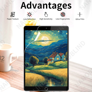 ฟิล์ม paperfeel สำหรับ <span class=keywords><strong>iPad</strong></span> Pro 10.5 "2017 <span class=keywords><strong>iPad</strong></span> <span class=keywords><strong>Air</strong></span> 3 10.5" 2019 A2428 A2197ฟิล์มรู้สึกกระดาษปกติฟิล์มเคลือบ - Product Image 2