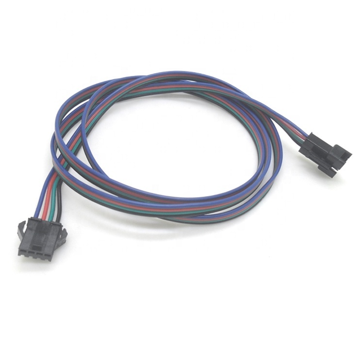 4pin 5pin 6pin RGB RGBW RGBWC Удлинительный кабель JST SM соединитель Штекерный штекер для RGB светодио дный светильник