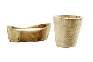 Bougie parfumée Distress ovale à mèches en bois multiples - Product Image 3