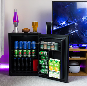 Mini-réfrigérateur noir SUBCOLD 48L 60L, porte simple avec serrure, finition mate, prise britannique standard, en stock, livraison rapide, économe en énergie - Product Image 5