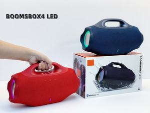 <span class=keywords><strong>BoomSbox</strong></span> 4 Haut-parleur portable sans fil à LED, étanche, avec poignée, pour extérieur, sport, lecteur de musique, pour la maison, cadeau, fête, radio FM, USB - Product Image 3
