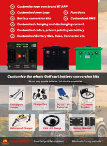 China Fabrikant 70V 70.4V 72V 105ah Lifepo4 Semi-Solid State 6000 Cycli Golfkar Batterij Groothandel - Product Image 6