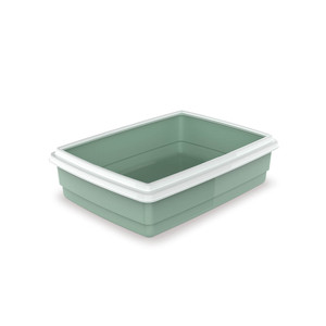 Italian Crafted Made in Italy User-Friendly PP Plastic <b>Cat</b> Litter <b>Box</b> & Accessories for Pet Cleaning - Product Image 1