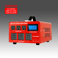 Convertisseur de tension monophasé 500W 5KVA CE CQC pour usage domestique de type sec, transformateur élévateur/bi-directionnel 120V 110V 220V