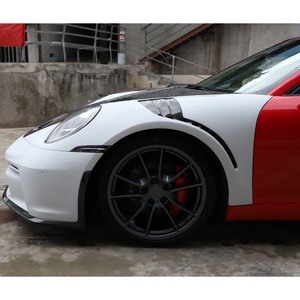 2011-2018 Car Upgrade Carbon Fiber 992 Style Wet Carbon Front Fiber Bumper <b>Engine</b> <b>Hood</b> Fender New Condition Fit for 911991 - Product Image 5