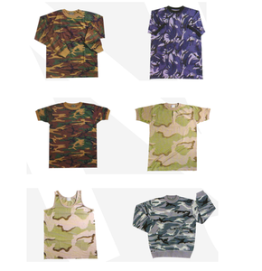 DFT0105 T-shirt camouflage personnalisé à prix abordable, 100% coton et polyester, séchage rapide, débardeur de sport, vêtements de sport - Product Image 3