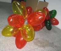 Ballon gonflable en PVC en forme de raisin Beile, populaire pour la publicité et les événements festifs
