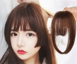 ZP vendita calda all'ingrosso giapponese taglio principessa frangia estensioni dei capelli Toupee reale dei capelli umani di alta qualità