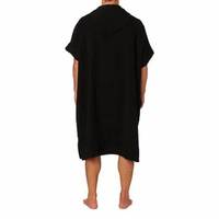 Poncho de plage à capuche, serviette de bain, robe de change, séchage rapide, pour la natation et le surf