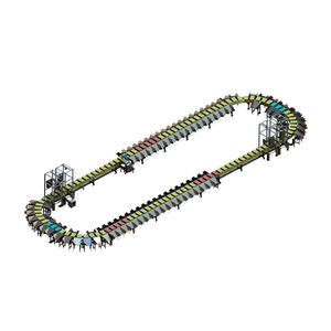 Nouveau personnalisé Express <span class=keywords><strong>Parcles</strong></span> lecture numérisation boîte de codes à barres Dws système de tri convoyeur à bande droite croix ceinture trieur - Product Image 2