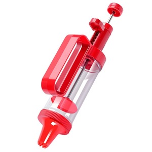 Juego completo de pistola para hacer galletas de cocina con herramienta de montaje y boquilla <span class=keywords><strong>Flor</strong></span> exprimible para hornear soja empaquetada en bolsa OPP - Product Image 1