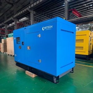 Générateurs sur mesure à prix d'usine 30kw 40kw 60kw 120KW 150kva 200kva Groupe électrogène silencieux industriel de secours refroidi par eau - Product Image 1