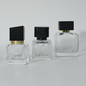 Luxury Heavy Base 50ml Glass Botol Parfum <b>Bottle</b> 30ml 50ml 100ml <b>Empty</b> Square Glass Fragrance Packaging Perfume <b>Spray</b> <b>Bottle</b> - Product Image 3