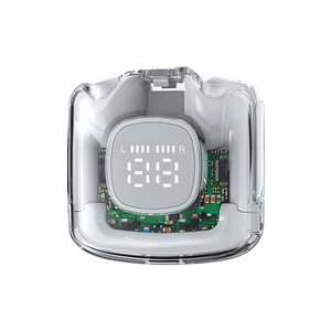 New tm60 thời trang trong suốt enc tiếng ồn hủy bỏ <span class=keywords><strong>Bluetooth</strong></span> 5.3 Earbuds Tai nghe <span class=keywords><strong>bluetooth</strong></span> không dây làm việc với tất cả các điện thoại di động - Product Image 3