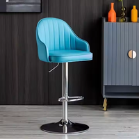 Chaises de bar de haute qualité maison hôtel appartement tabouret haut meubles de bar chaise de salon tabourets de bar pivotants en cuir PU pour la cuisine