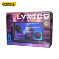 Altavoz de letras flotantes REMAX, pantalla emocional de 2,1 ", controladores duales antimagnéticos, modos de ruido, aplicación personalizada, altavoz inalámbrico