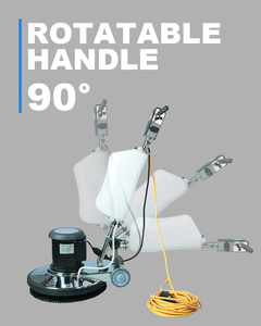 FM17 Single Disc Boden polier wäscher Teppich reinigungs maschine 175 U/min Boden polierer Marmorboden polier maschine - Product Image 3