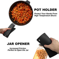 Sous-verre en silicone résistant à la chaleur pour la maison, sous-plat, tapis de table en silicone, dessous-de-plat en silicone, porte-pots pour le comptoir de cuisine