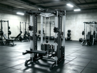 Appareil de musculation multifonctionnel tout-en-un avec machine Smith convergente pour usage commercial en musculation