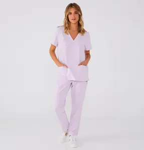 Vente en gros fournisseurs fabricants uniformes d'allaitement personnalisés pour femmes, blouses médicales d'infirmière ensembles de joggeurs Design