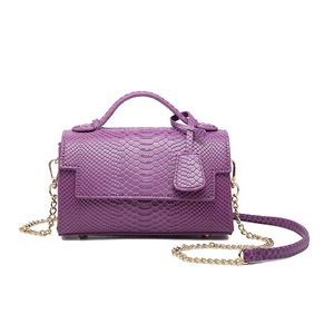 Túi Xách Tay Da Trăn In Da PU Thời Trang Xách Tay Tùy Chỉnh Túi Tote Họa Tiết Da Trăn - Product Image 5