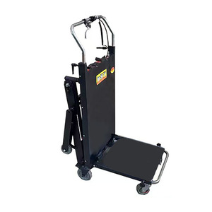 Ce Gecertificeerde Elektrische Ladder Trappen Karren 300Kg Laadvermogen Stalen Platform <span class=keywords><strong>Pallet</strong></span> Handtrap Klimwagen Elektrische - Product Image 5