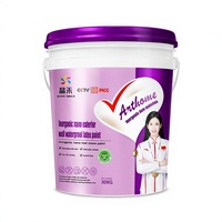 Pintura de Látex Impermeable para Exteriores Arthome, Revestimiento Nano Inorgánico para Fachadas de Edificios
