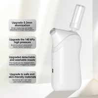 NANO Mist Sprayer Handheld Oxygen Injection Instrument Dispositivo de pulverización de oxígeno facial portátil para manos faciales para rejuvenecer el pecado