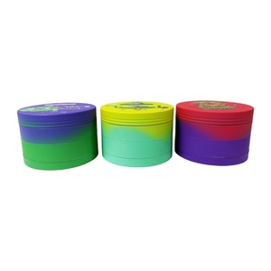 Hot Selling Metal 63mm <b>Herb</b> <b>Grinder</b> 4 Layers Spice Dry Metal <b>Grinder</b> <b>Herb</b> Custom logo <b>Herb</b> <b>Grinder</b> - Product Image 3