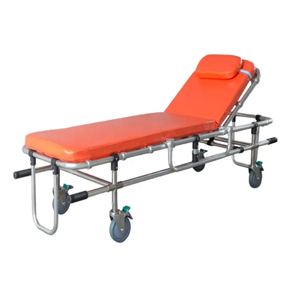 Алюминиевый сплав медицинский носилки скорой помощи используется для переноски пациента