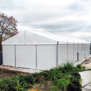 Tente de réception Glamoval Cafe avec structure en aluminium extérieure et couverture en PVC pour événements et mariages de 500 personnes - Product Image 3