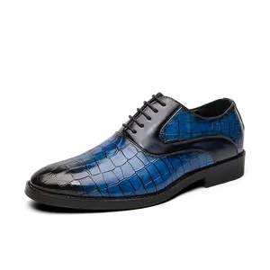 2021 새로운 이탈리아 디자이너 스님 버클 남성 비즈니스 신발 좋은 클래식 옥스포드 신부 드레스 신발