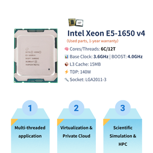 Pandl เมนบอร์ด MATX ใหม่ X99-P4มาพร้อมกับ <span class=keywords><strong>Intel</strong></span> Xeon E5 1650 V4 CPU 4X สล็อต DDR4เมนบอร์ด Xeon X99 Combo - Product Image 2