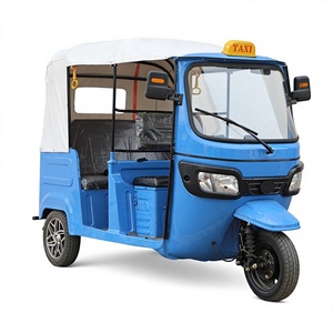 Tricycle cargo électrique à trois roues 72V 3000W fermé 3 places Vitesse 50-70 km/h Autonomie 70-90 km Charge utile 400 kg Cadre en acier - Product Image 1