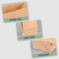 Sac d'emballage en papier kraft personnalisé, taille personnalisée, logo imprimé pour l'emballage de produits cadeaux en détail