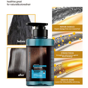 Shampooing pour l'élimination des pellicules, soulagement des démangeaisons, rétention de parfum longue durée, revitalisant, beurre, revitalisant à la kératine, - Product Image 6