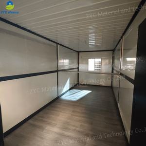 Maison modulaire contemporaine personnalisable, préfabriquée, 20 pieds, 30 pieds, 40 pieds, pliable, portable, en acier, conteneur - Product Image 4